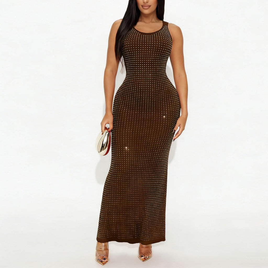 Women's Wear Rhinestone Dress
