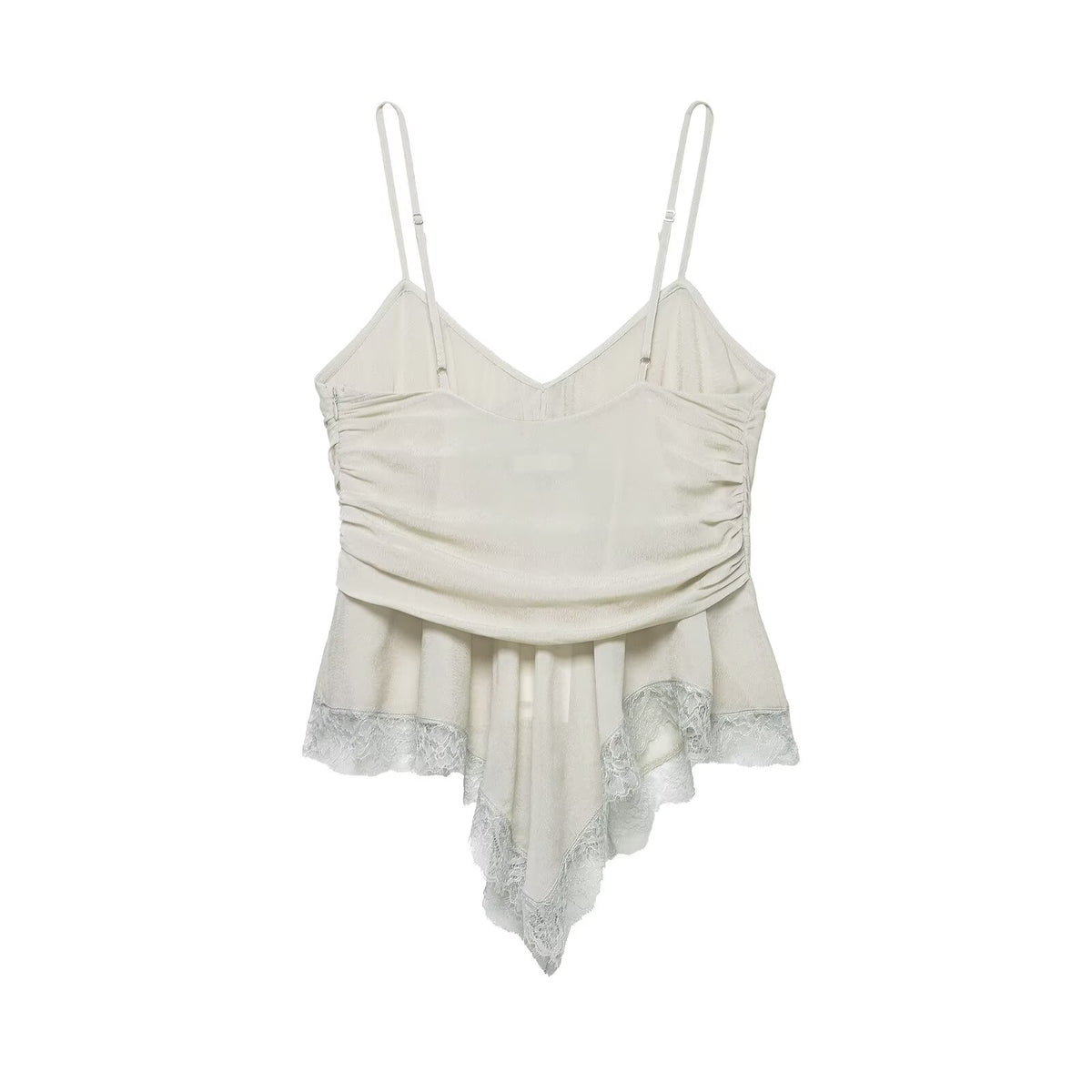 's Girls Bandage Georgette Lace Top With Narrow Straps