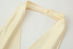 Women's Satin Halter Top