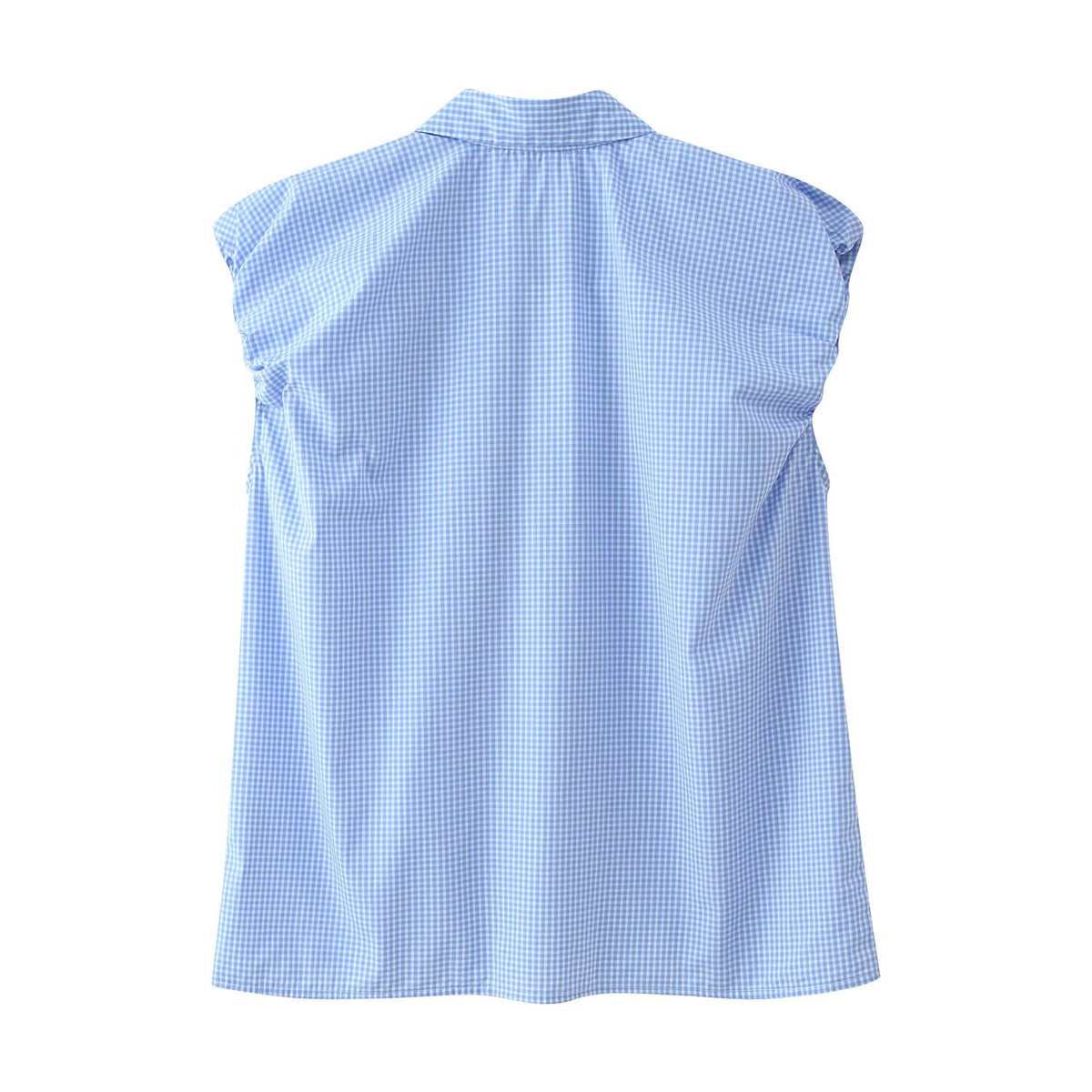 Women's Striped Puff-Sleeve Top