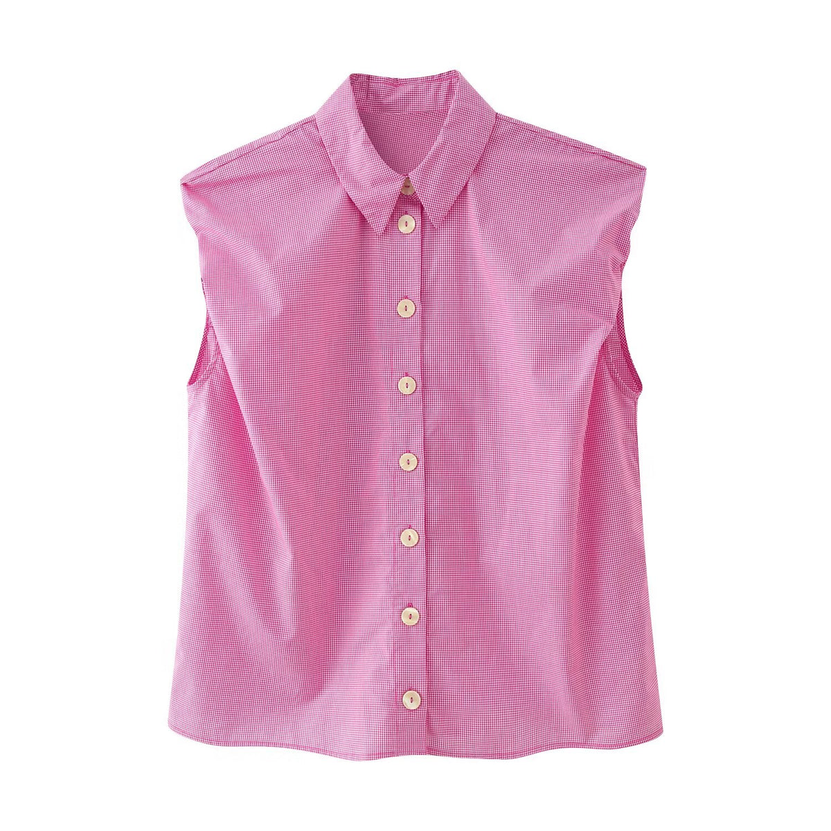 Women's Striped Puff-Sleeve Top