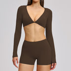 Long-Sleeve Yoga Set
