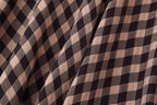 Women's Lace-Trim Check Skirt