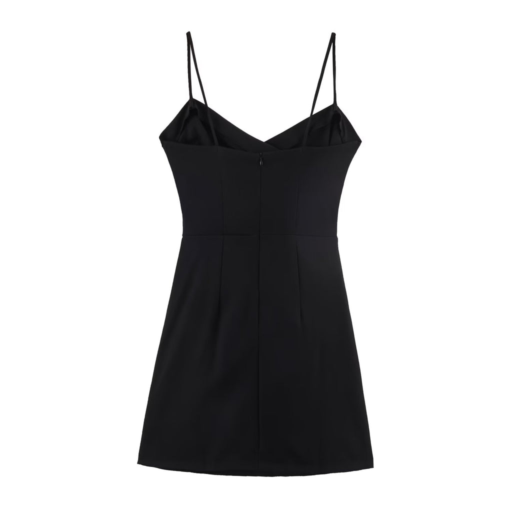 Women's Sling Pleated Dress