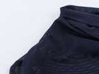 's Slim Fit Silk Net Scarf With Sleeveless Vest Top
