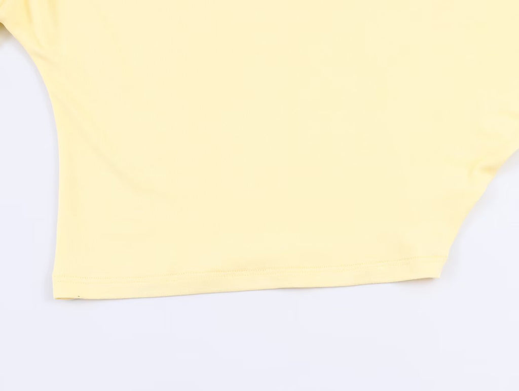 Women's Spring Fashionable All Match Niche Design Vertical Asymmetric Women Top