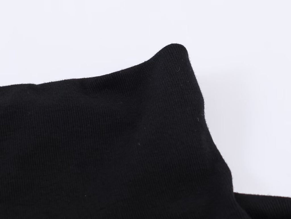 Women's Elegant Asymmetry Turtleneck Peplum Top