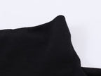 Women's Elegant Asymmetry Turtleneck Peplum Top
