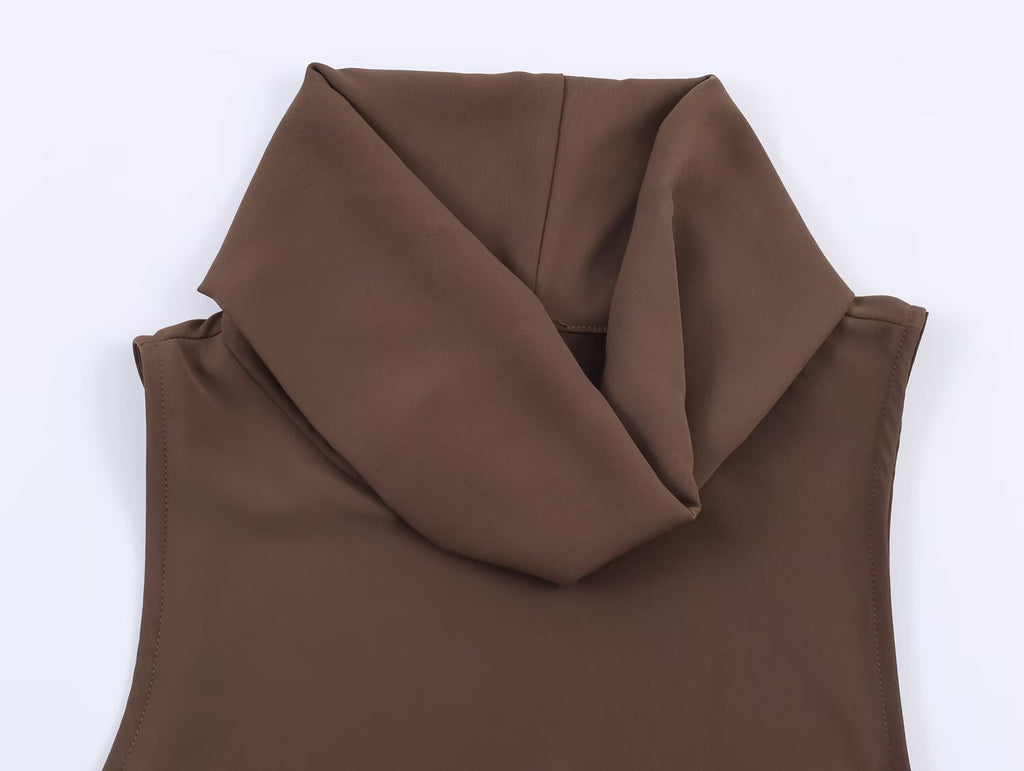 Women's Asymmetric Solid Hem Top