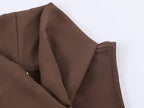 Women's Asymmetric Solid Hem Top