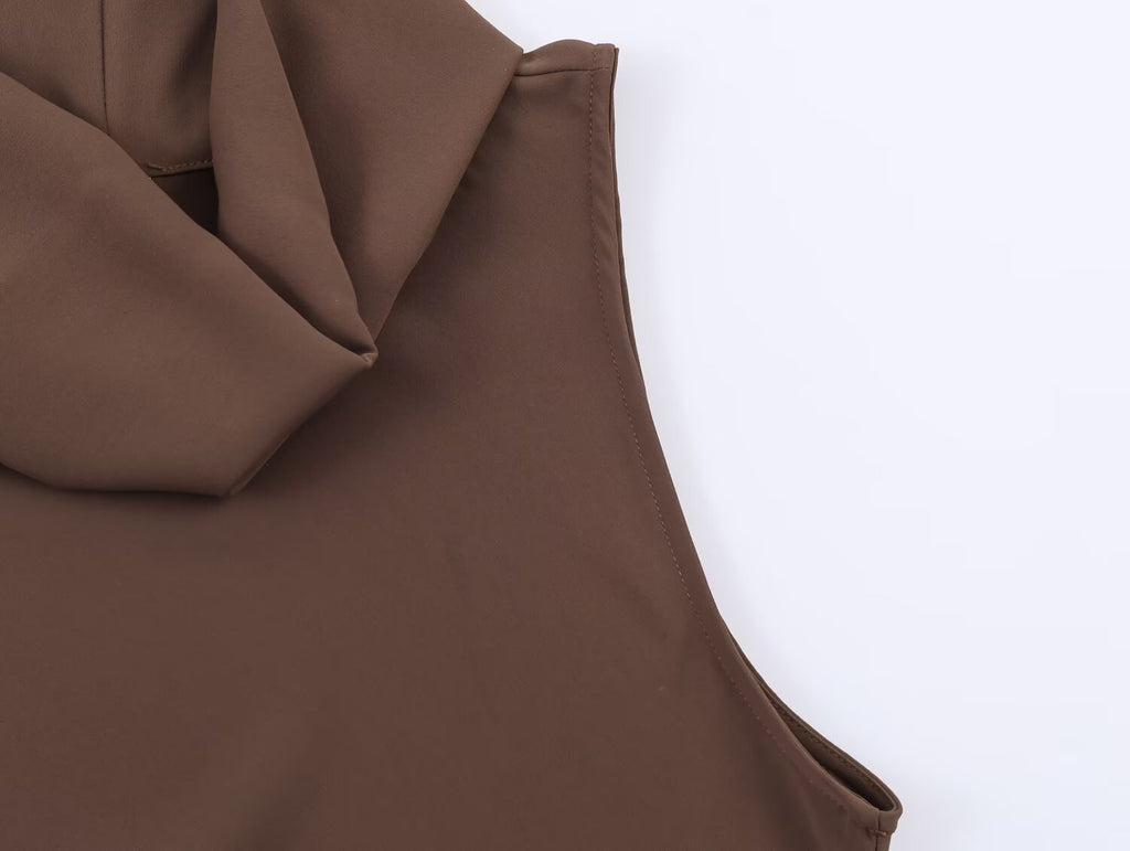Women's Asymmetric Solid Hem Top
