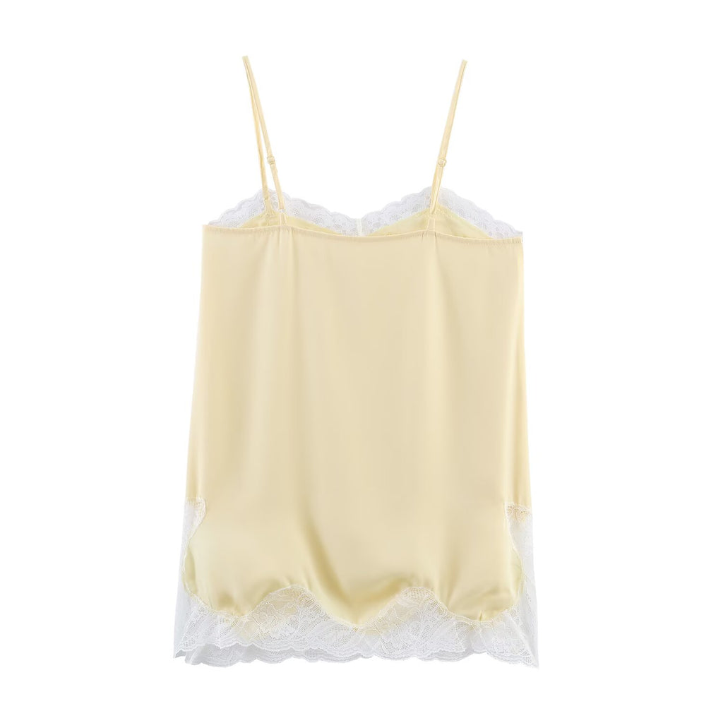 Women's Women’s Lace Strap V Neck Camisole Top