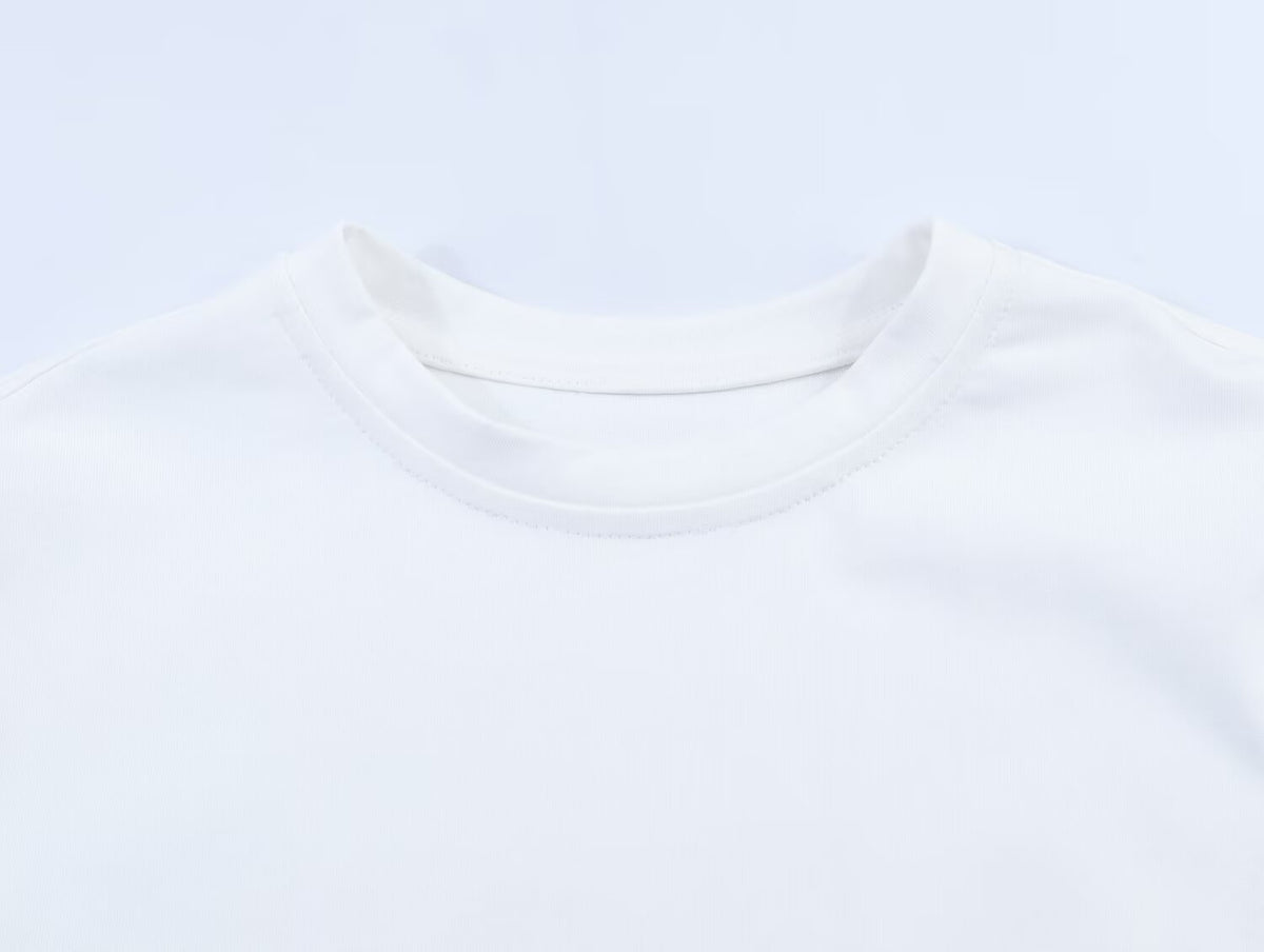 Women's Comfort Lace Stitching Long Sleeve Loose Slimming T-Shirt