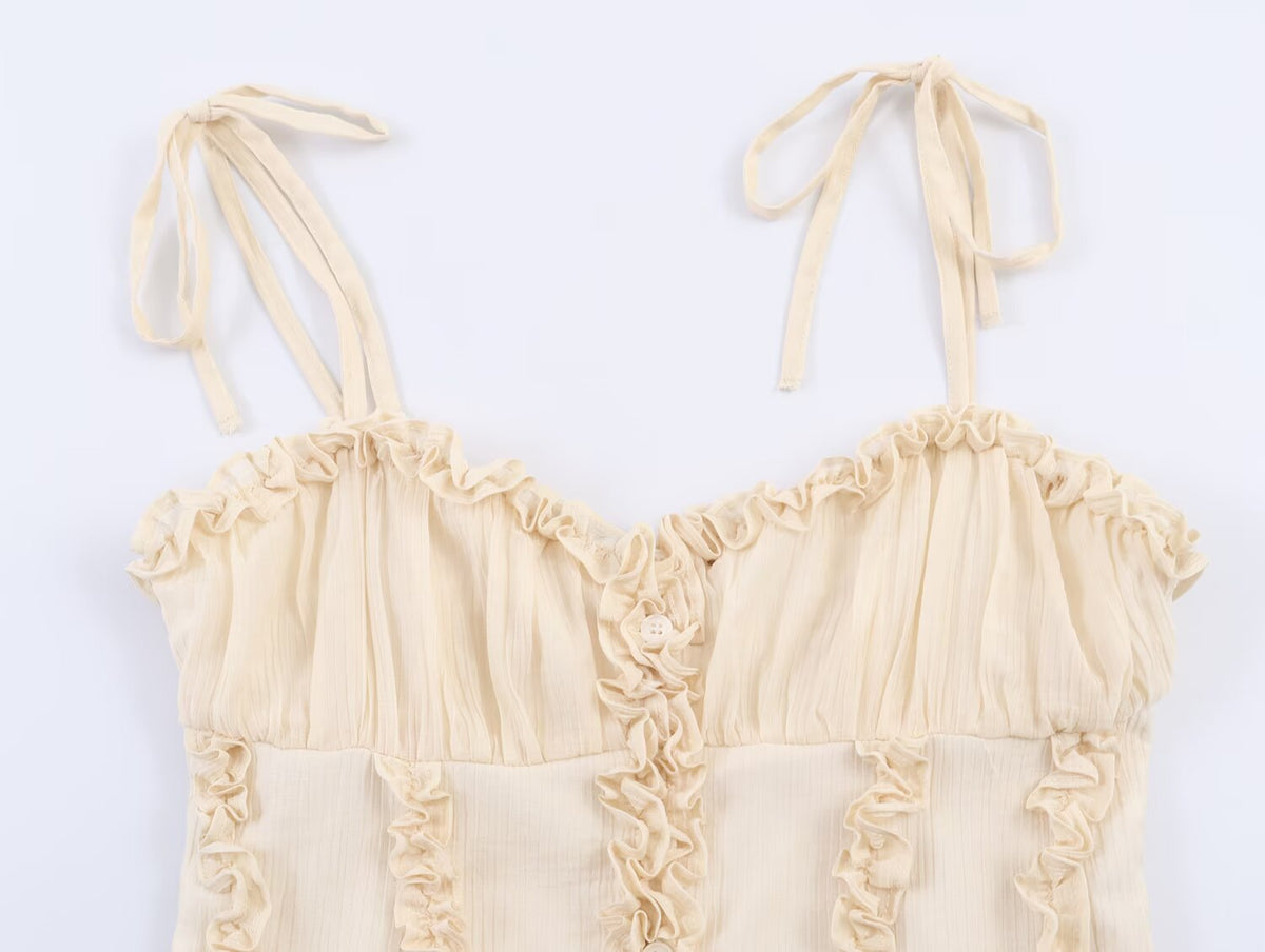 With Laminated Decoration Tight Braces Bra Top
