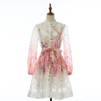 Women's Printed Diamond Maxi Two-Piece Set