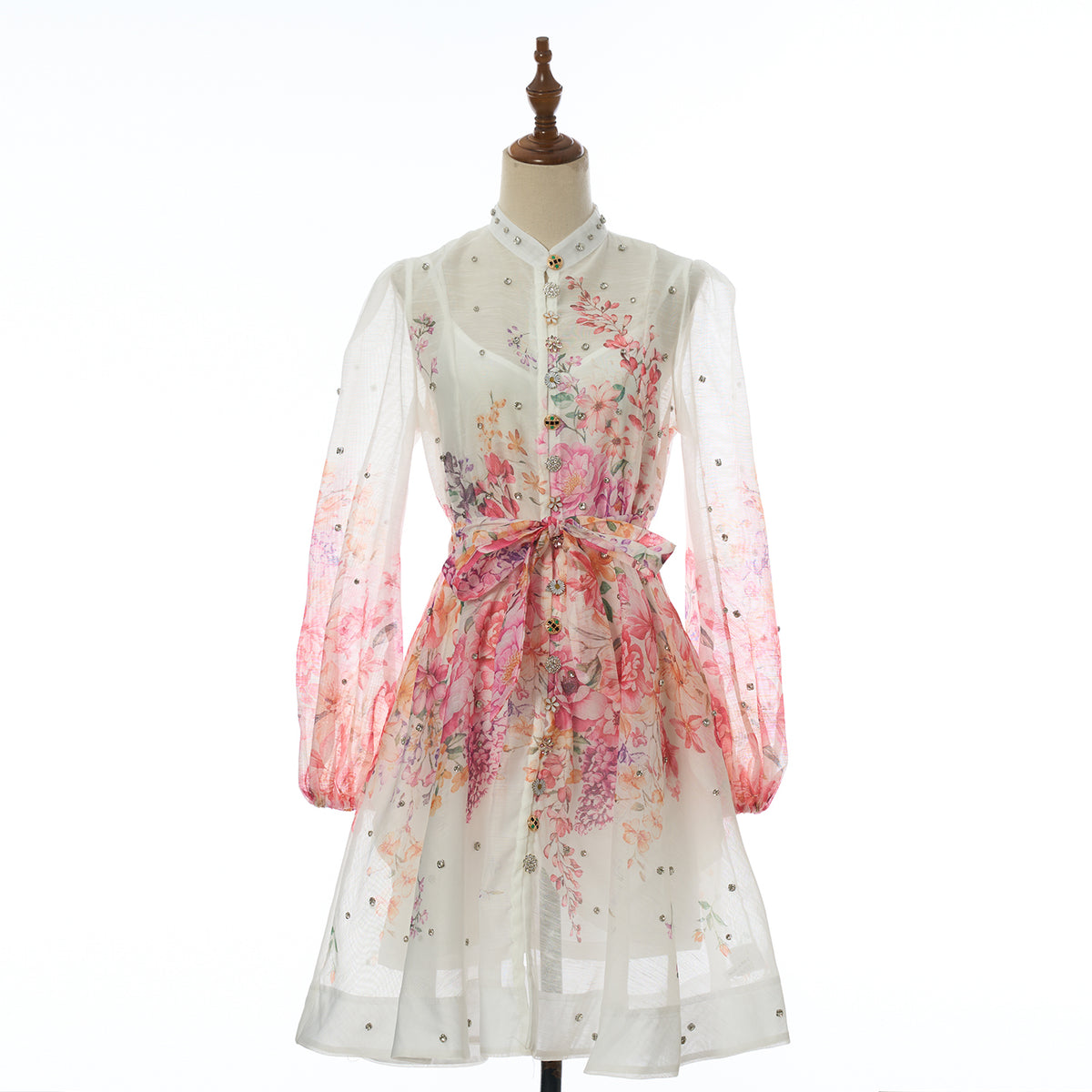 Women's Printed Diamond Maxi Two-Piece Set
