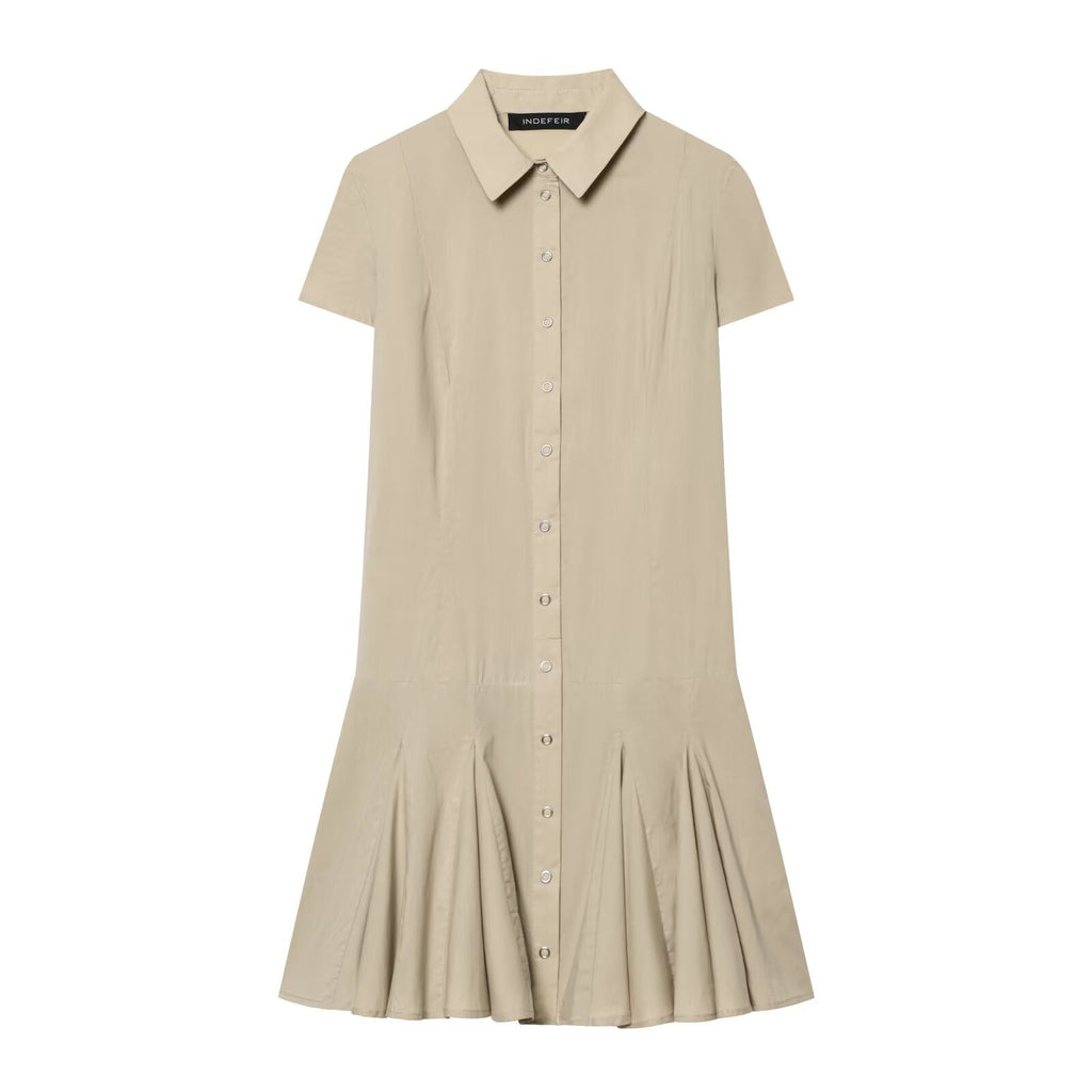 Women's Pleated Spring Dress
