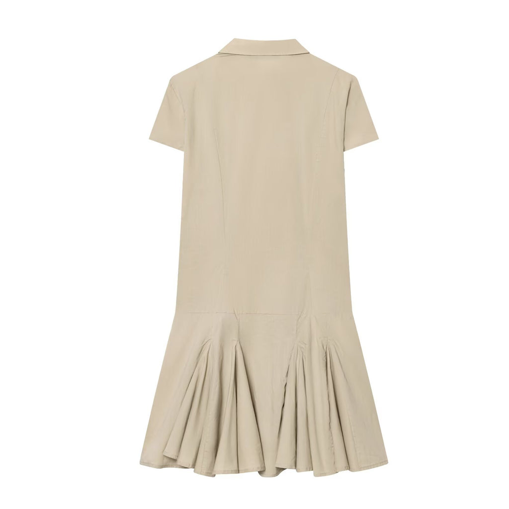 Women's Pleated Spring Dress