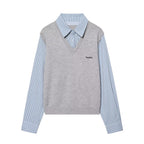 Women's Striped Knitted Knit Sweater