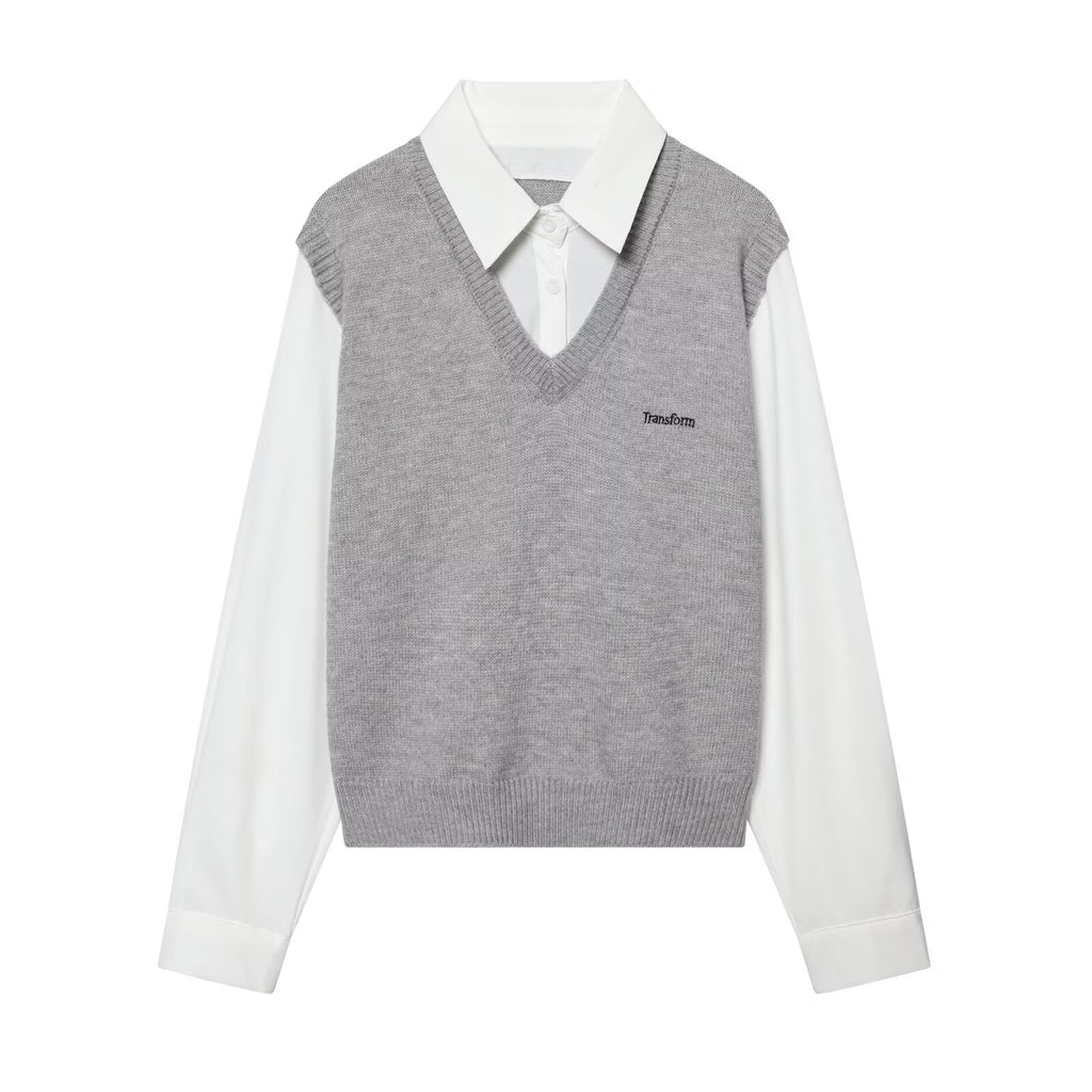 Gray white