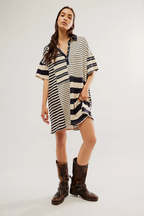Women's Striped Casual Dress