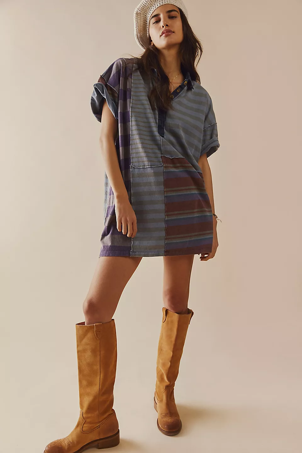 Blue and Purple Stripes