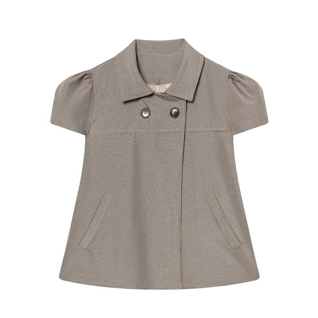 Women's Plaid Short-Sleeve Shirt