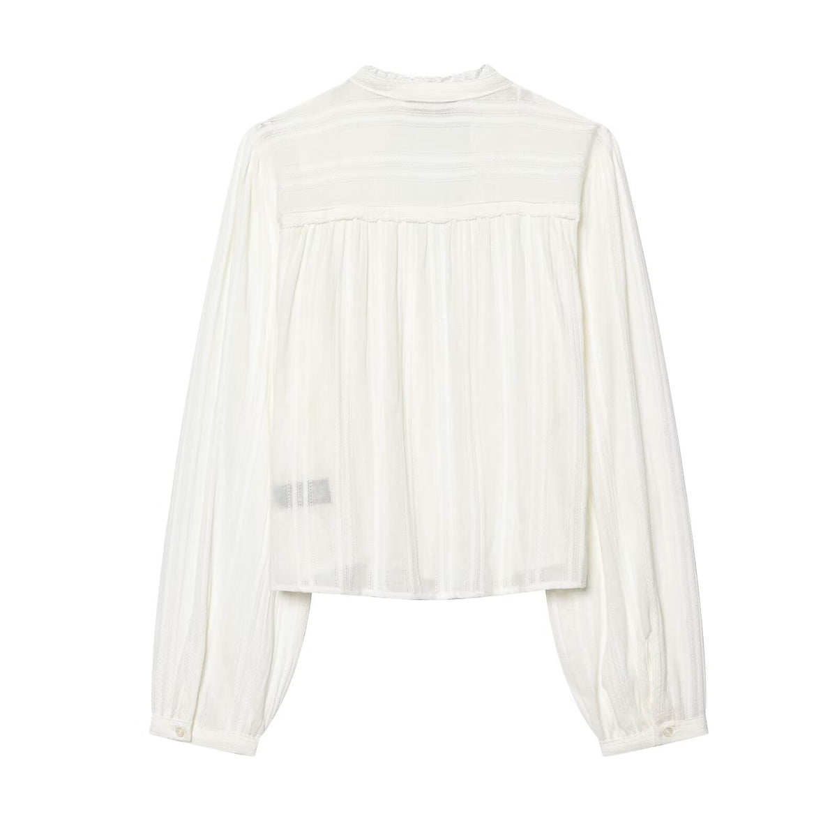 Women's Lace Long-Sleeve Vintage Shirt