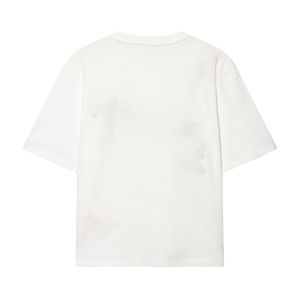 Women's Clothing Fashionable Casual Embroidered Floral T Shirt