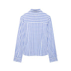 Women's Plaid Poplin Shirt