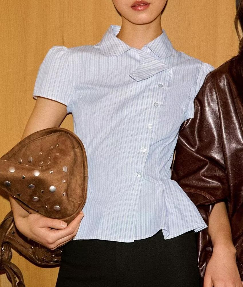 Women's Western Striped Poplin Shirt