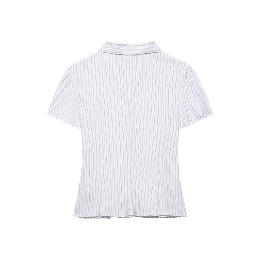 Women's Western Striped Poplin Shirt