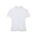 Women's Western Striped Poplin Shirt