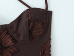 Women's Lace Backless Dress