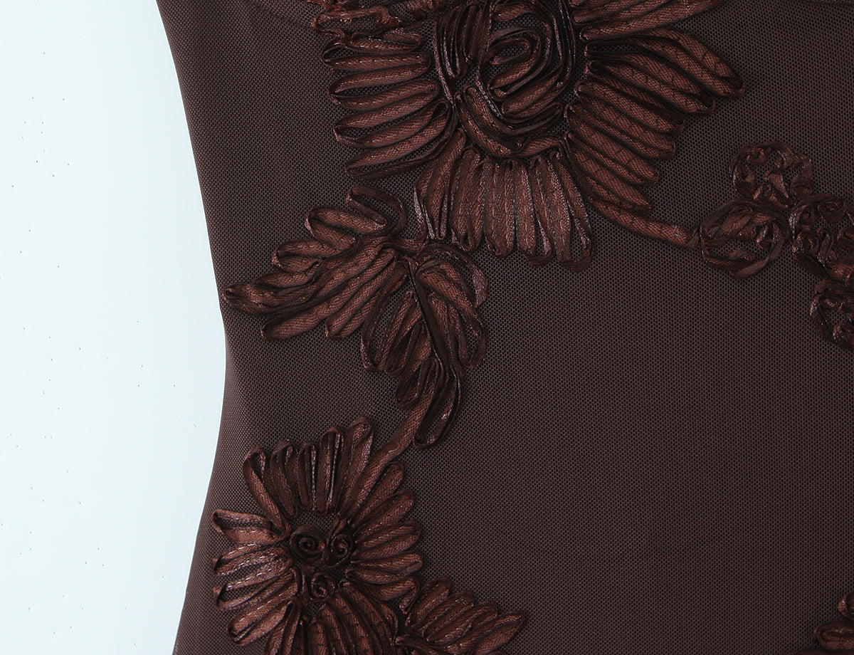 Women's Lace Backless Dress