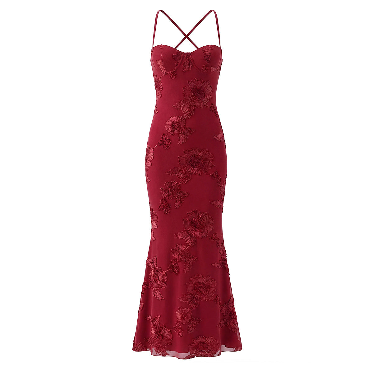 Women's Lace Backless Dress