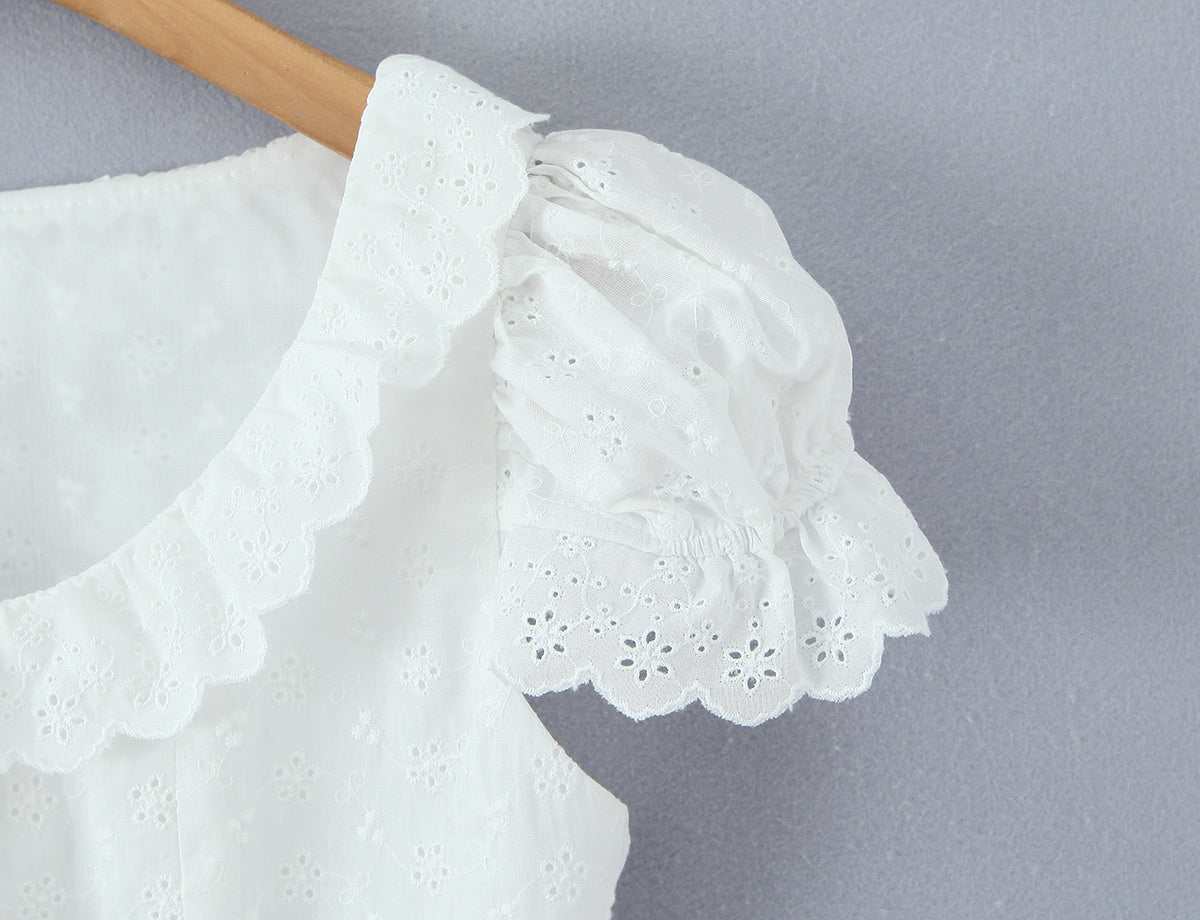 Women Clothing Fashionable All Match Fashionable Lace Cardigan Top