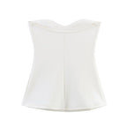Fashionable Hair Heart Shaped Collar Tank Top