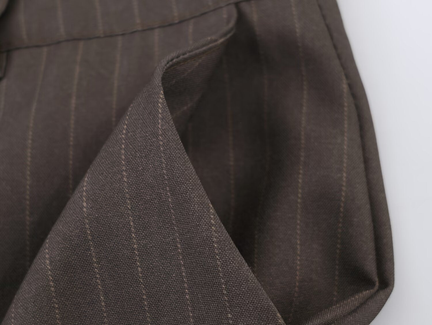 Women Clothing Summer Striped Double Layer Blazer Pants Sets