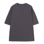 Women's Clothing Summer Casual Loose Simple Round Neck Girl Printed T Shirt