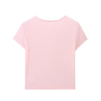 Women's Women Clothing Summer Simple Fashionable Floral Printed Nylon T Shirt