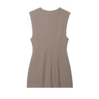 Women's Striped Sleeveless Dress