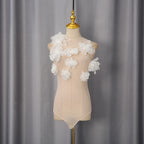 Women's Floral Stitching Slim Fit Bodysuit