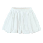 Summer Clothes Elegant Embroidery Low Waist Puffy Bud Skirt