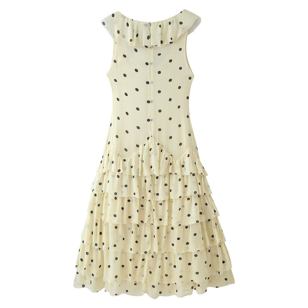 Women's Polka Dot Spring Dress
