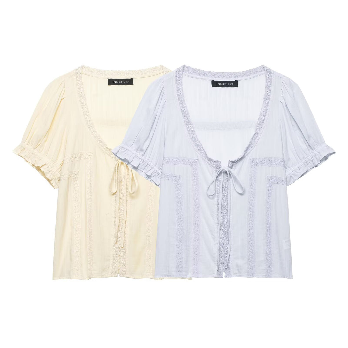 Women's Embroidered Tulle Shirt