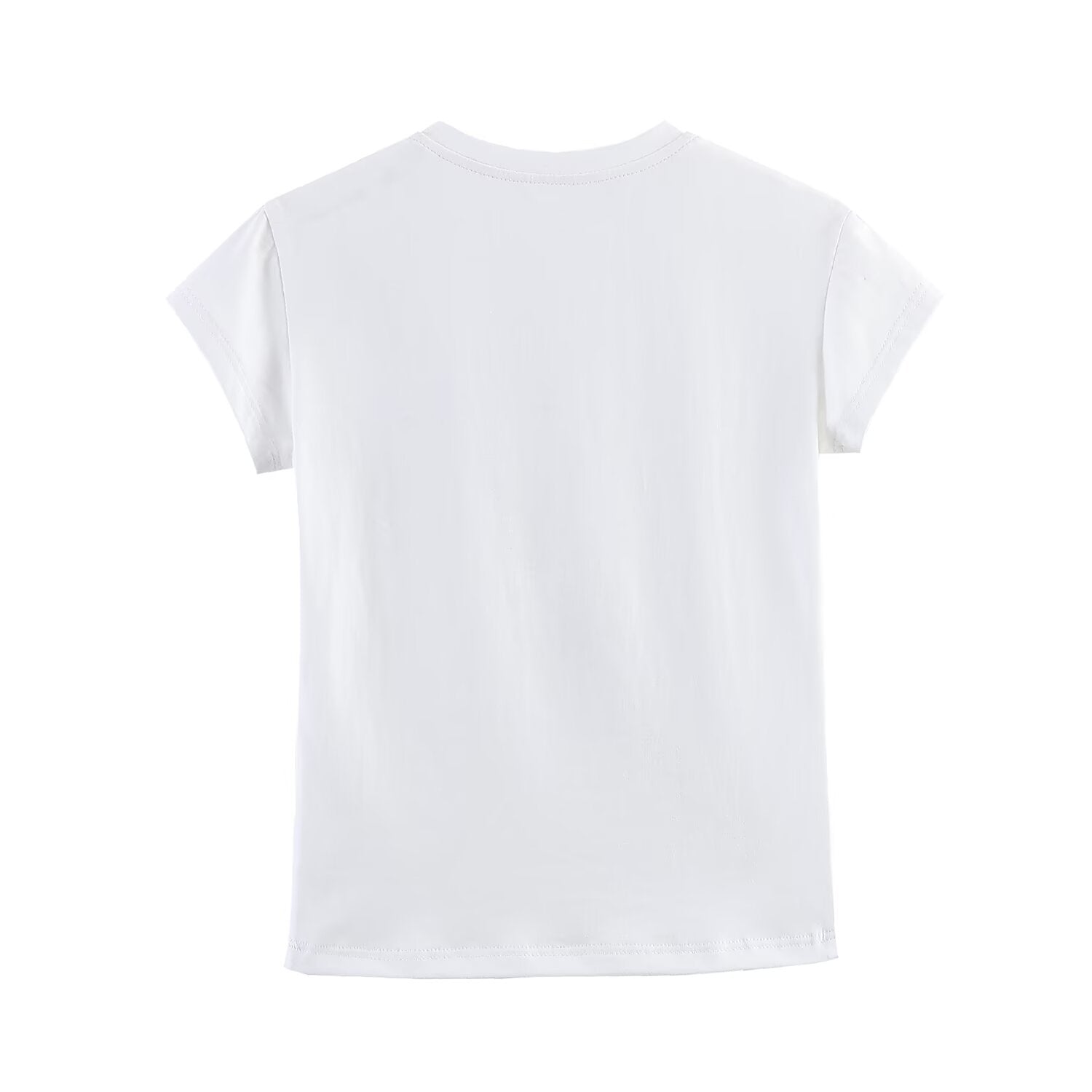 Women's Women Clothing Summer Simple All Match Front Printed T Shirt