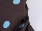 Women's Women Clothing Drape Polka Dot Brace Top