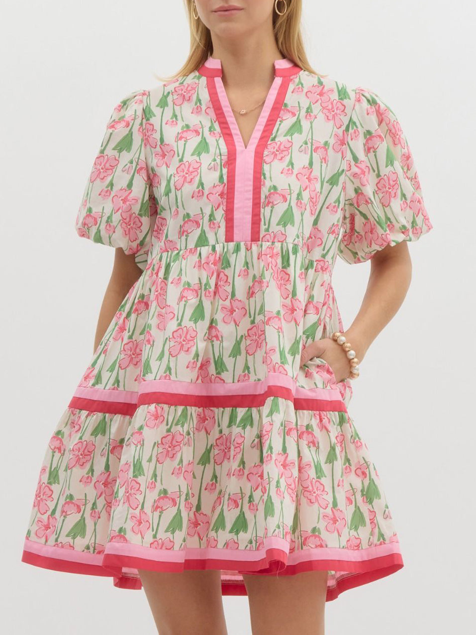 Women's Floral Summer Dress