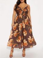 Women's Floral Casual Dress